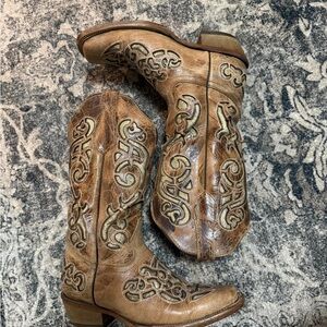 Brown Western Cowboy Boots